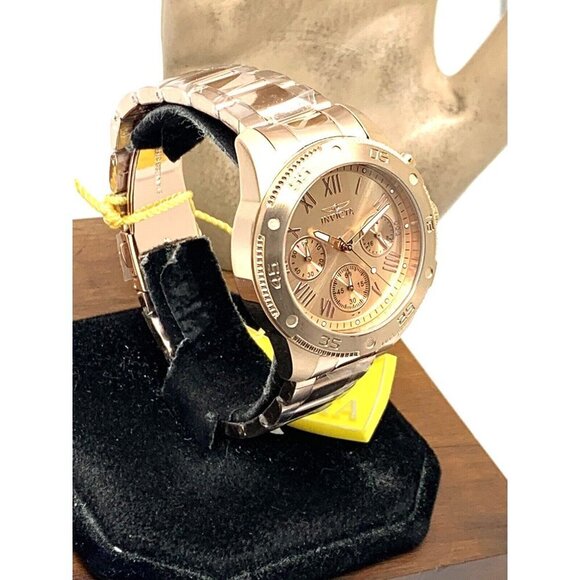 Invicta Women\'s Watch 28057 Wildflower Quartz Chronograph Rose Gold Steel main image 6